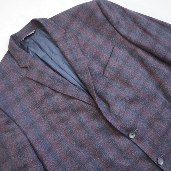 Jack Victor Orwell SPJ Super 110’s Classic Plaid Blazer - Picture 2 of 12
